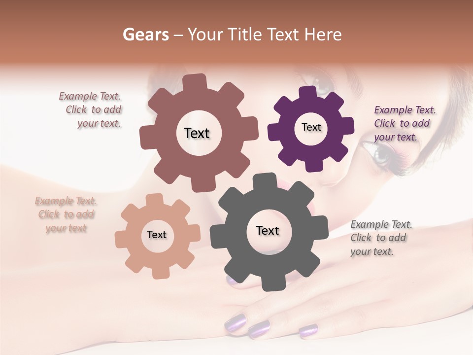 Female Colorful Pink PowerPoint Template