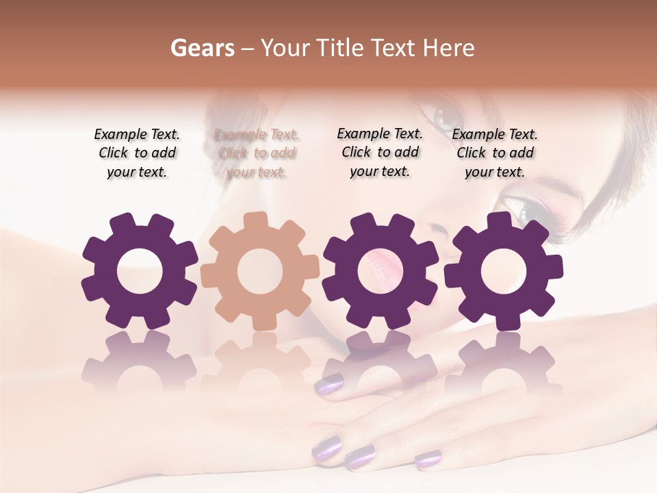 Female Colorful Pink PowerPoint Template