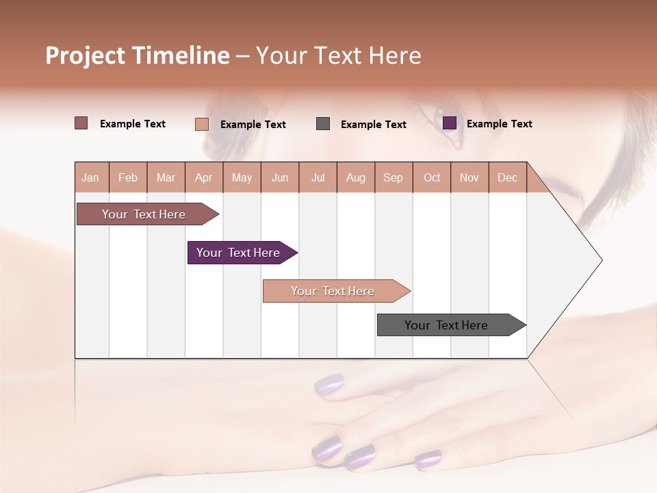 Female Colorful Pink PowerPoint Template