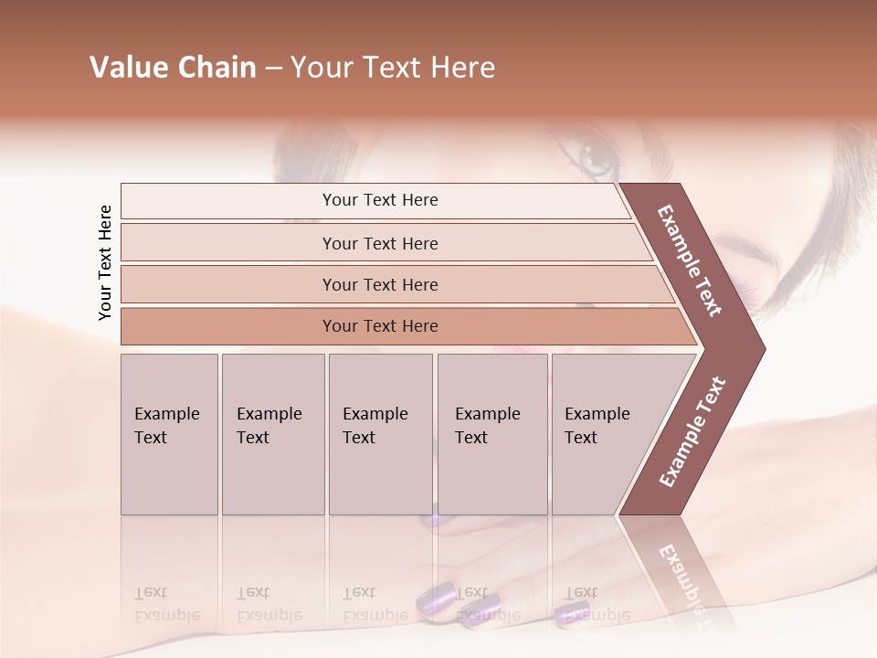 Female Colorful Pink PowerPoint Template