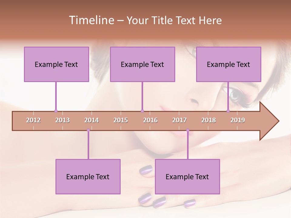 Female Colorful Pink PowerPoint Template