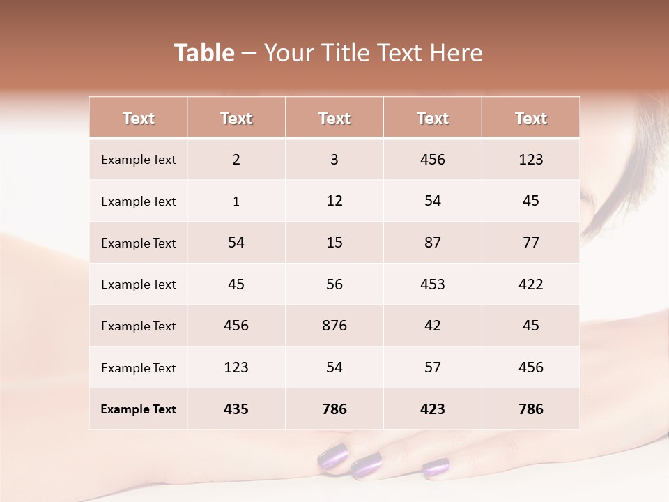 Female Colorful Pink PowerPoint Template