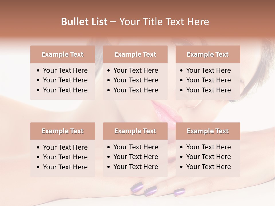 Female Colorful Pink PowerPoint Template