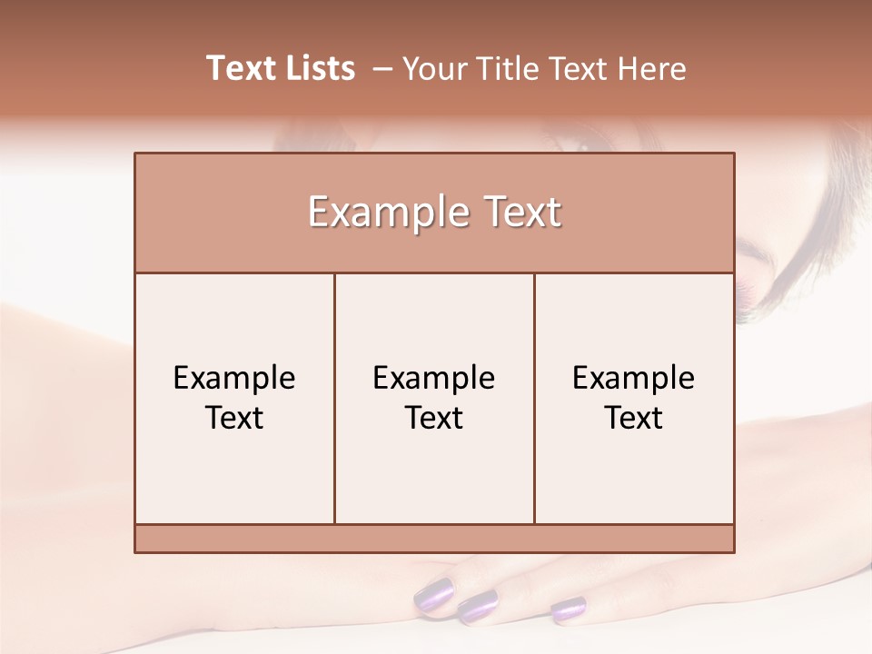 Female Colorful Pink PowerPoint Template