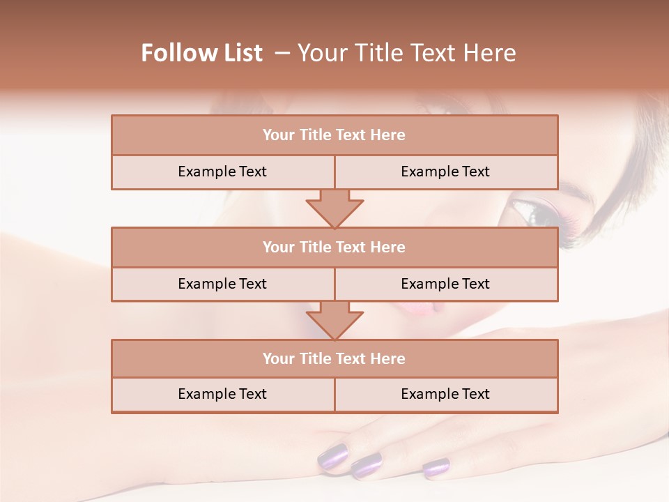 Female Colorful Pink PowerPoint Template