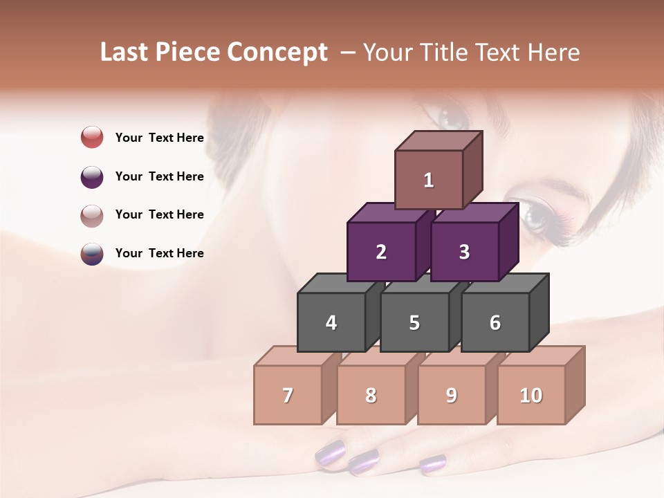 Female Colorful Pink PowerPoint Template
