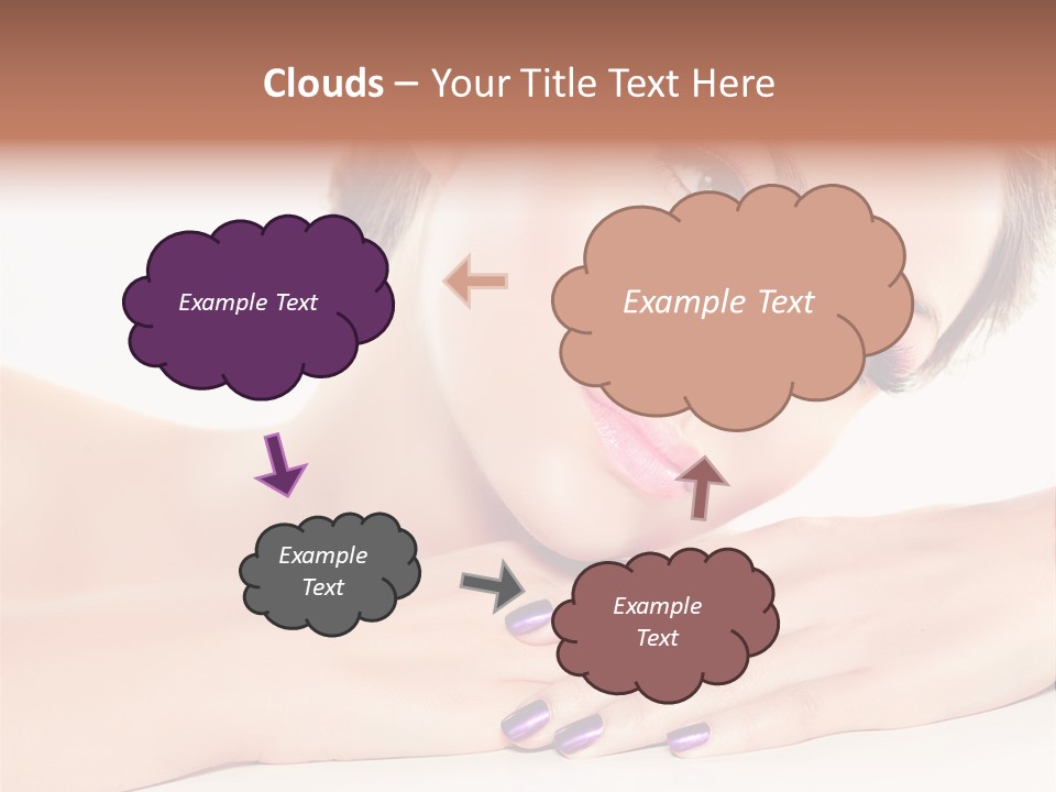 Female Colorful Pink PowerPoint Template