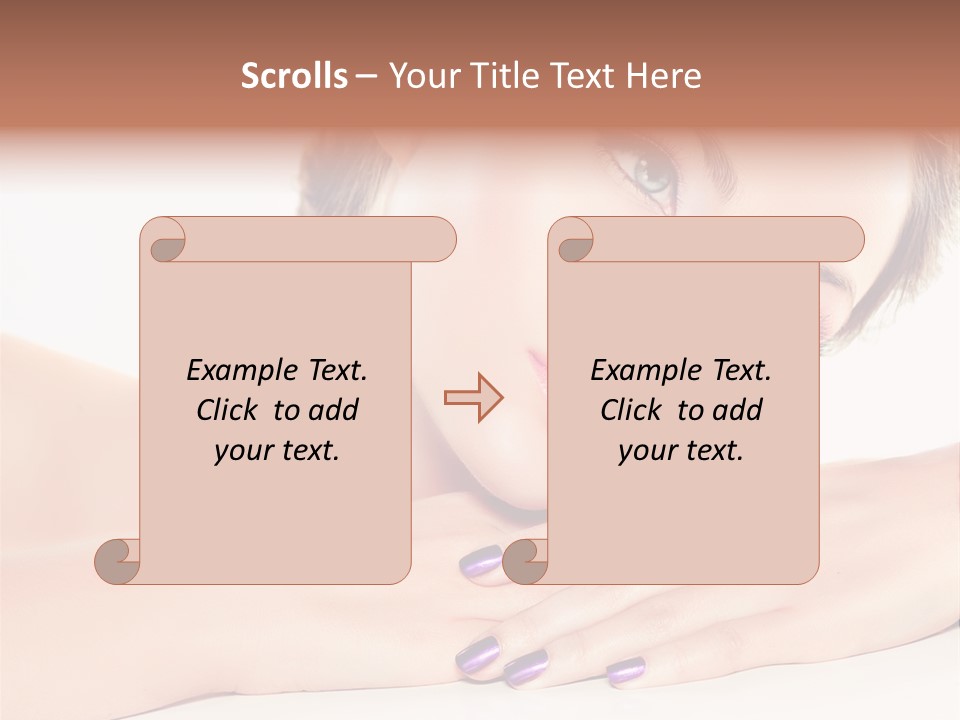 Female Colorful Pink PowerPoint Template