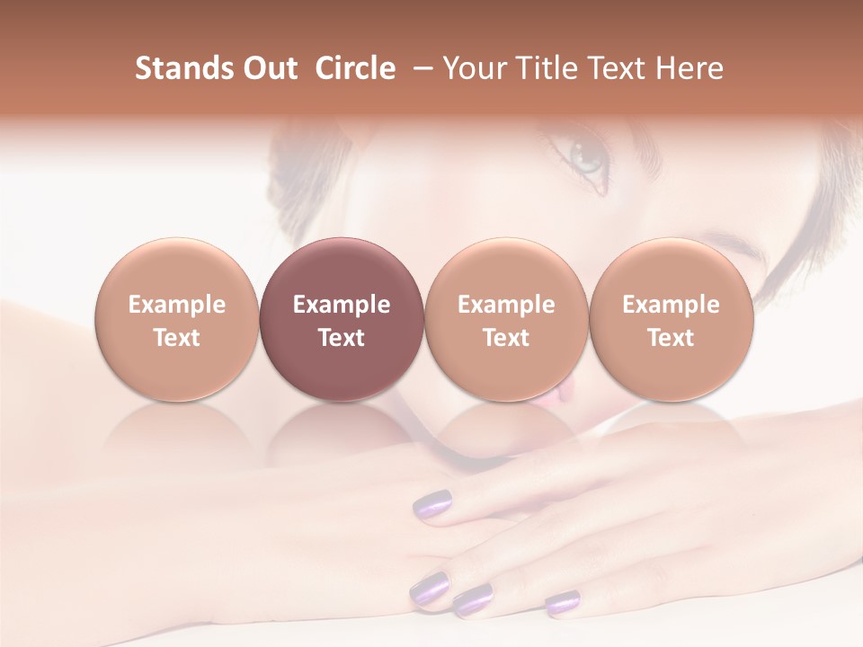 Female Colorful Pink PowerPoint Template