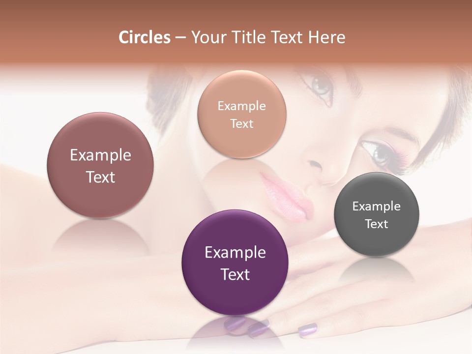 Female Colorful Pink PowerPoint Template
