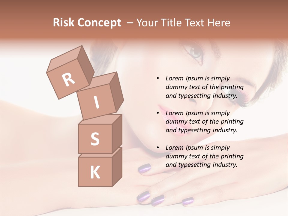 Female Colorful Pink PowerPoint Template