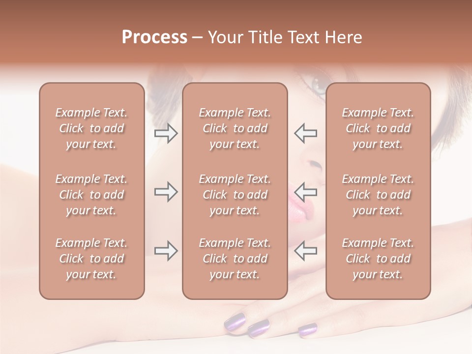 Female Colorful Pink PowerPoint Template