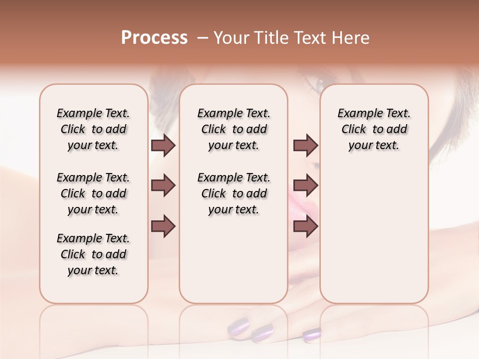 Female Colorful Pink PowerPoint Template
