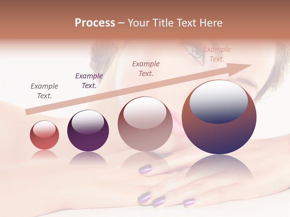 Female Colorful Pink PowerPoint Template