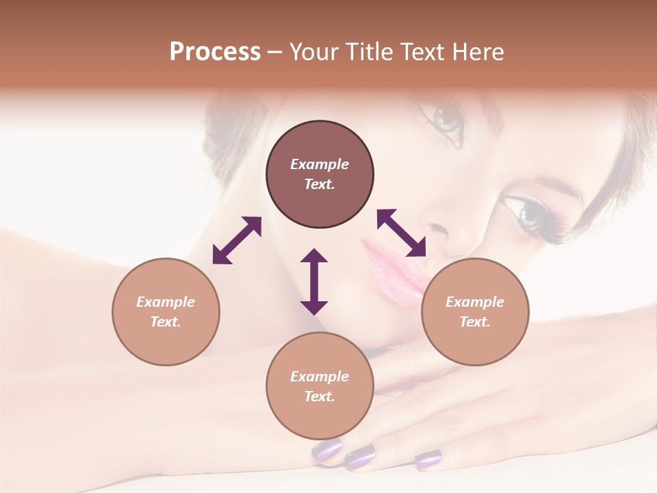 Female Colorful Pink PowerPoint Template