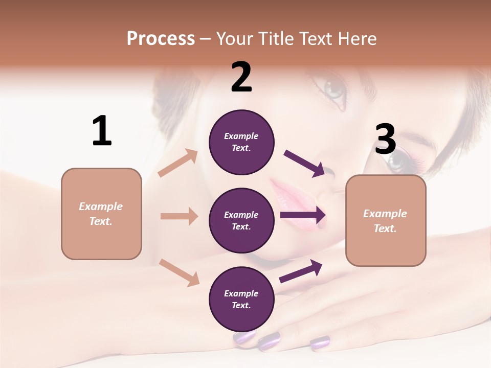 Female Colorful Pink PowerPoint Template