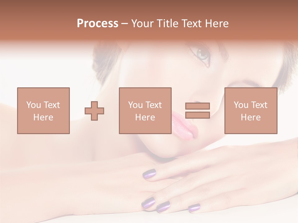 Female Colorful Pink PowerPoint Template