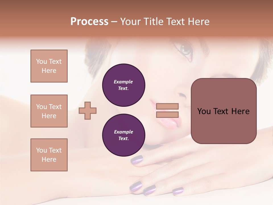 Female Colorful Pink PowerPoint Template