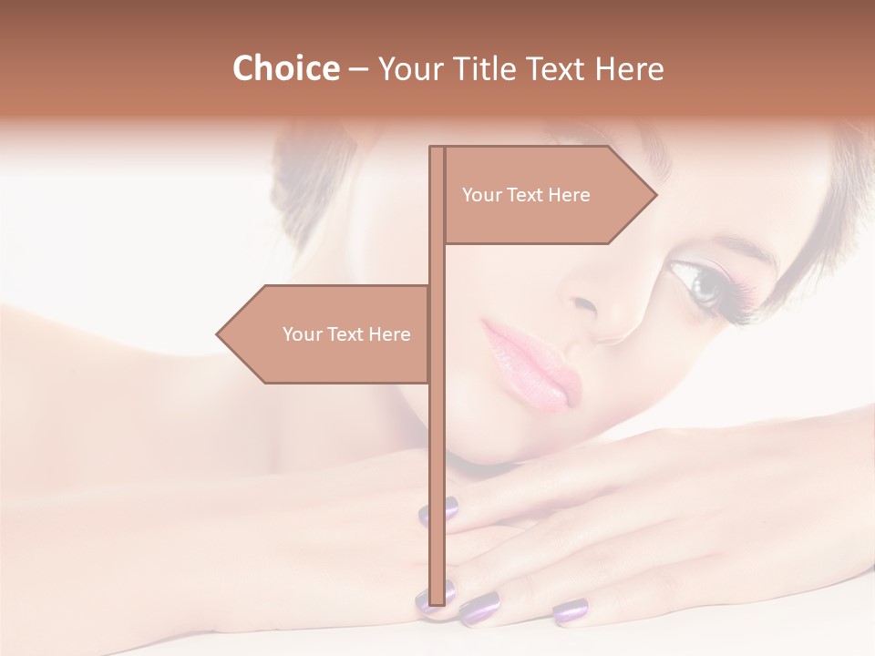 Female Colorful Pink PowerPoint Template