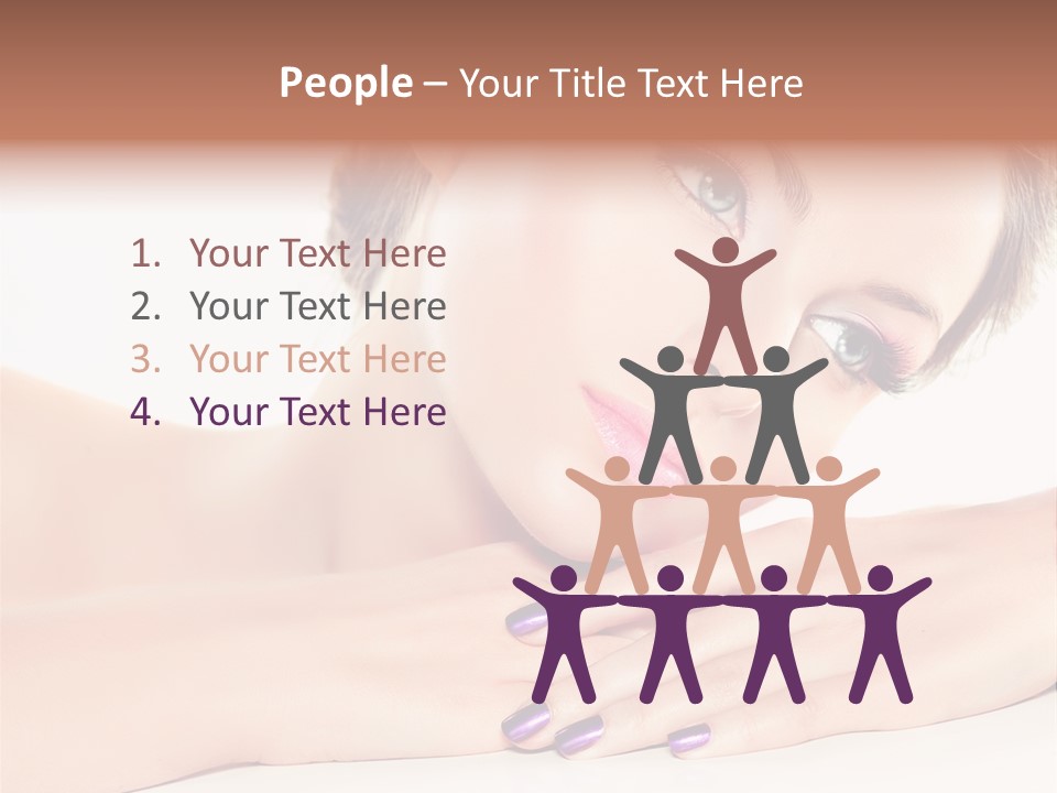 Female Colorful Pink PowerPoint Template