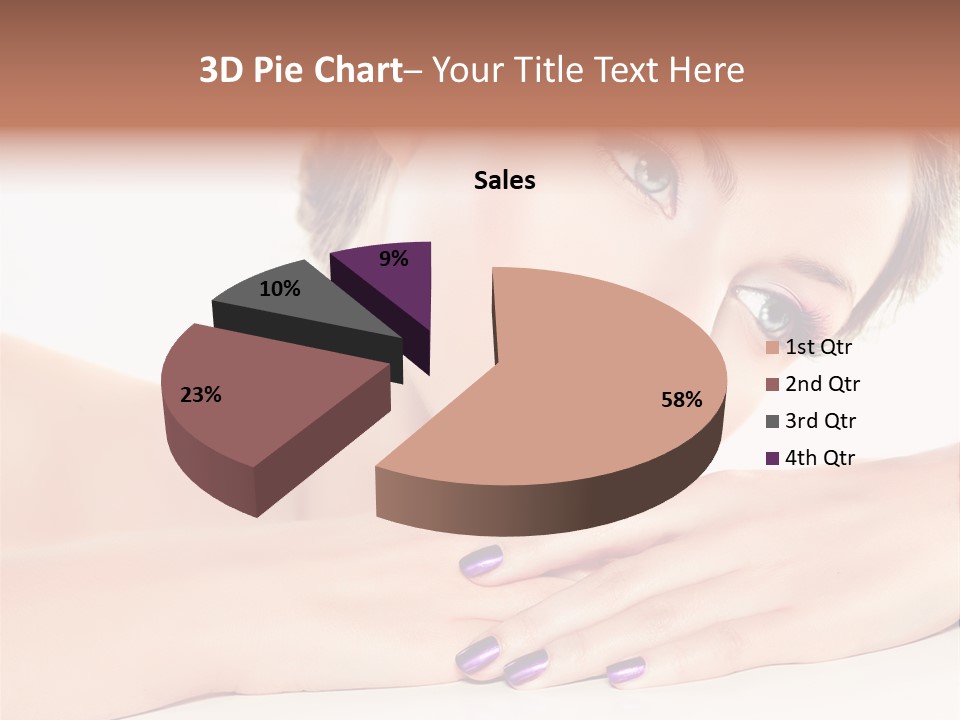 Female Colorful Pink PowerPoint Template