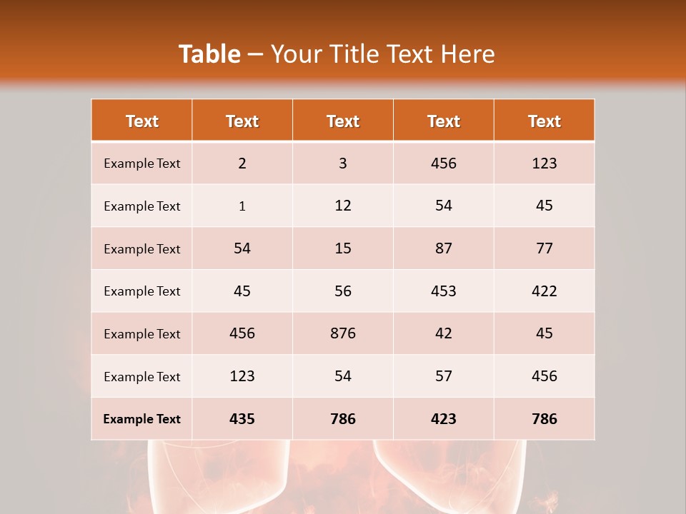 Biological Male Health PowerPoint Template