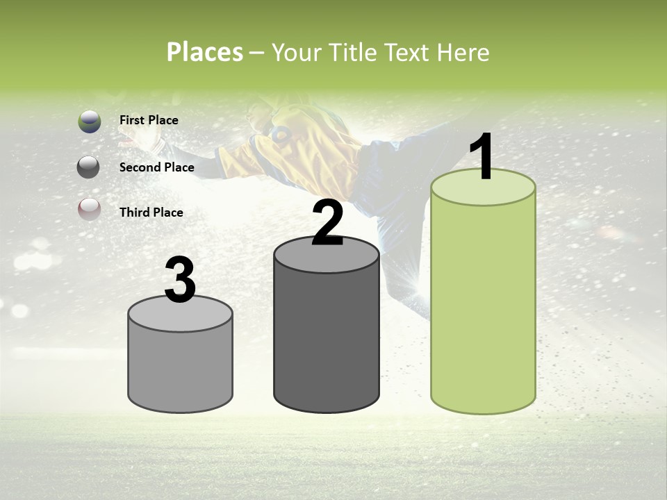 Team Person Play PowerPoint Template