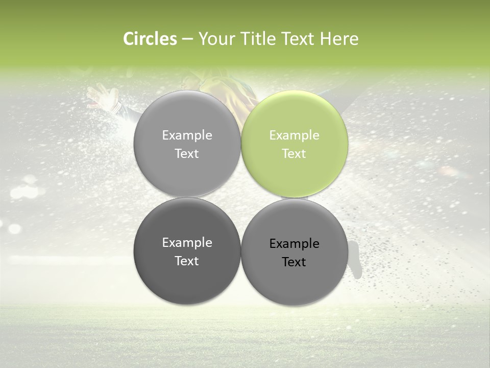 Team Person Play PowerPoint Template