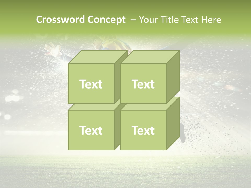 Team Person Play PowerPoint Template