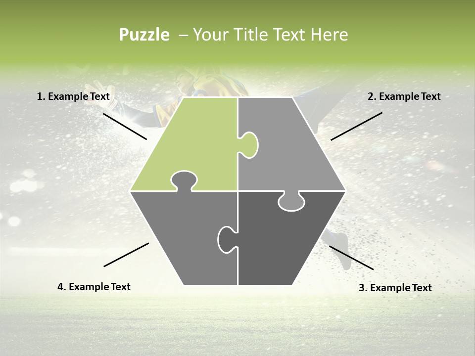 Team Person Play PowerPoint Template