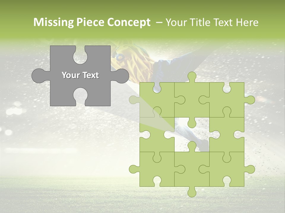 Team Person Play PowerPoint Template