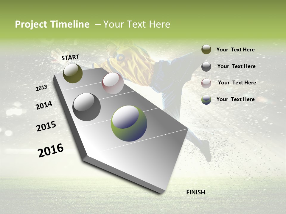 Team Person Play PowerPoint Template