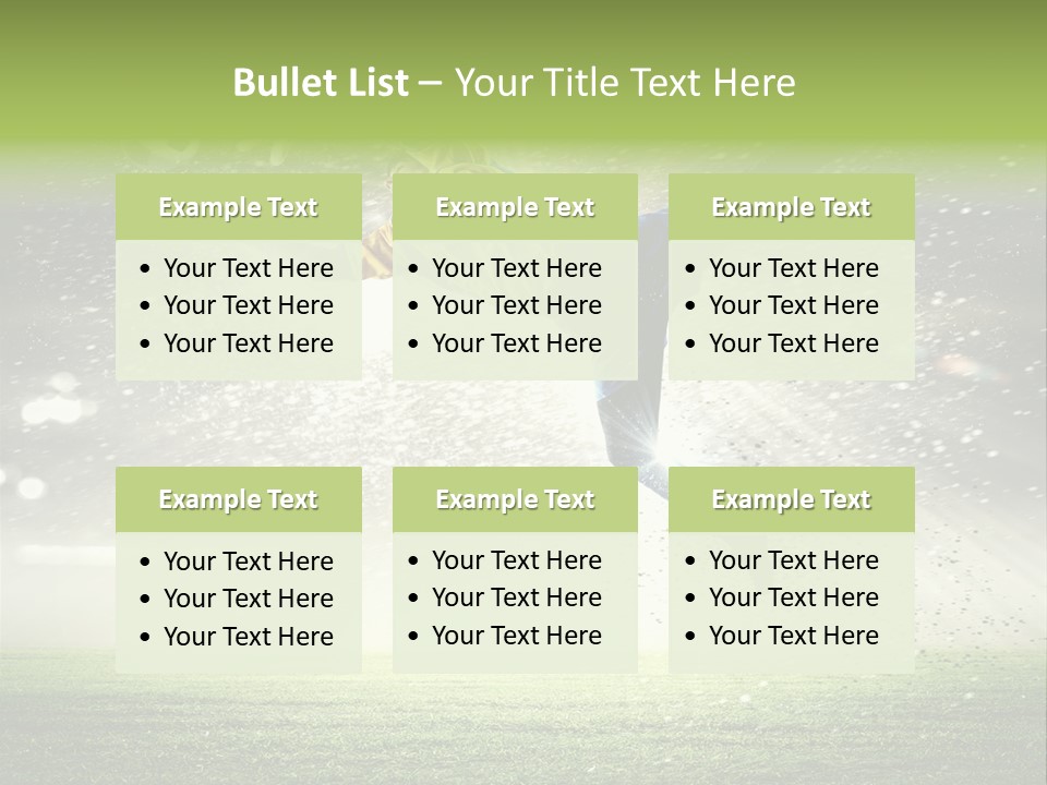 Team Person Play PowerPoint Template