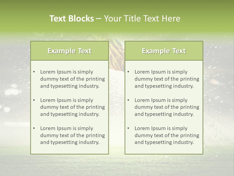 Team Person Play PowerPoint Template