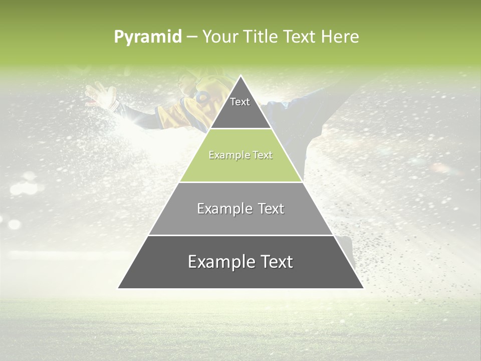 Team Person Play PowerPoint Template