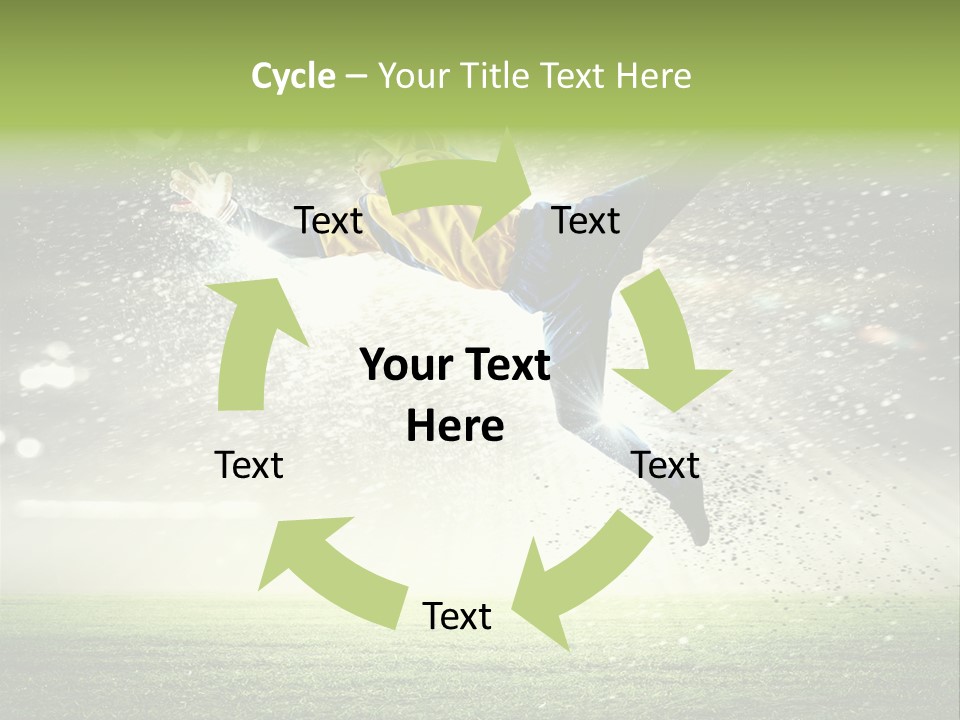 Team Person Play PowerPoint Template