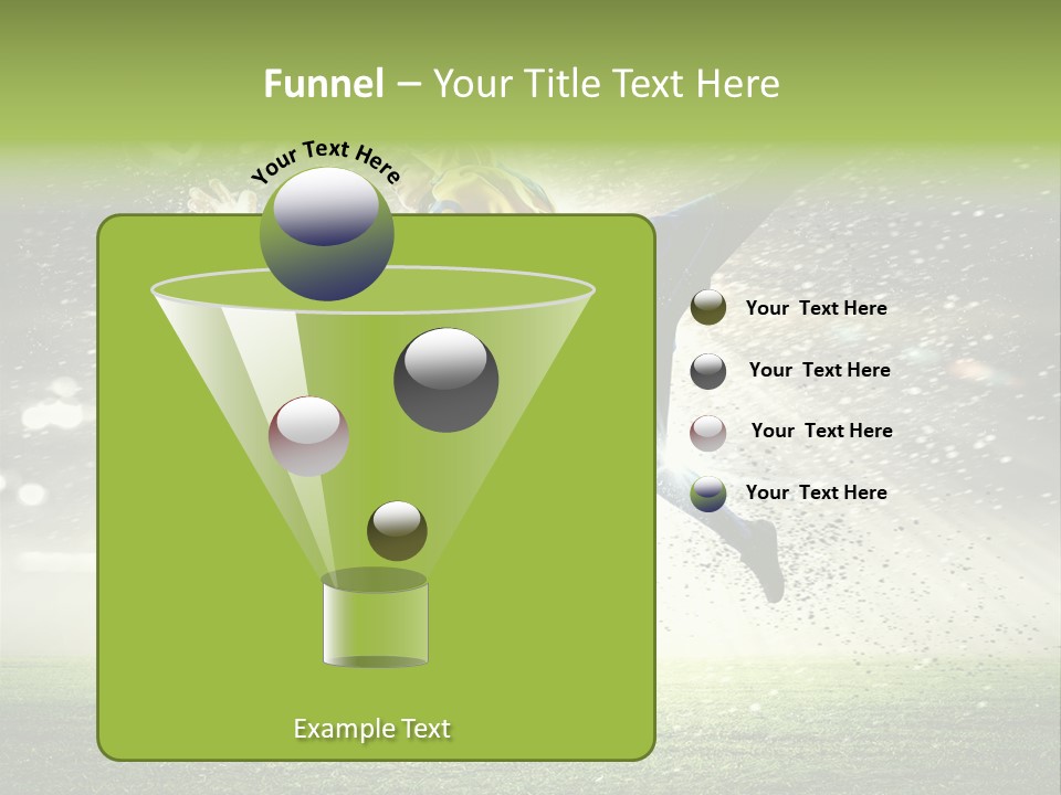 Team Person Play PowerPoint Template