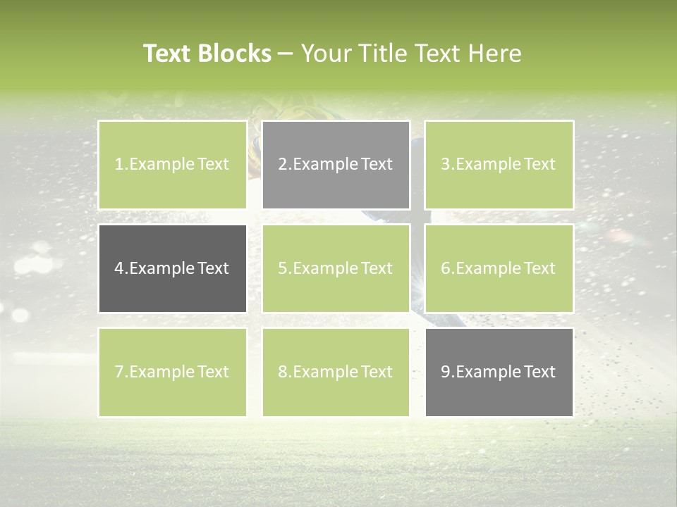 Team Person Play PowerPoint Template