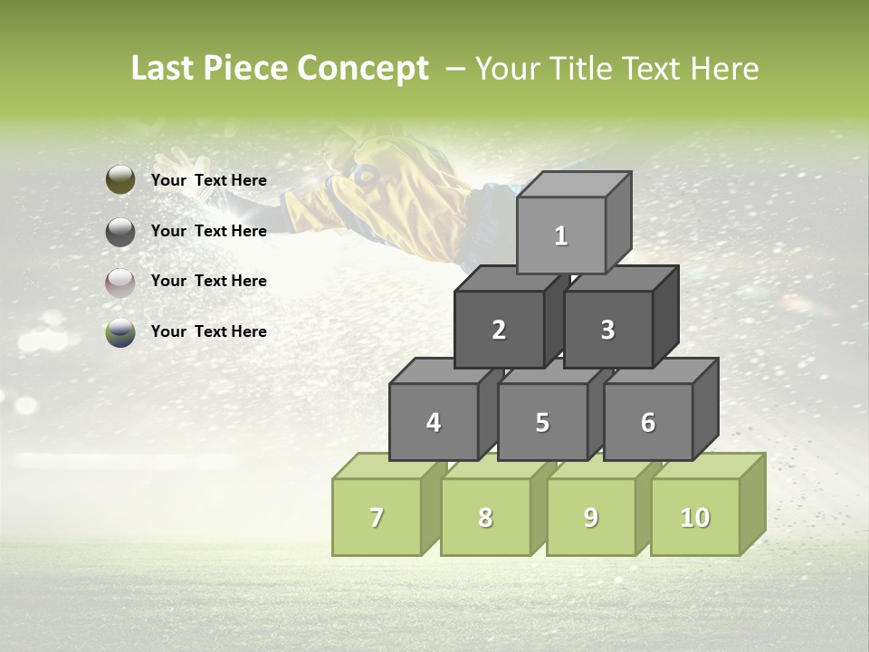 Team Person Play PowerPoint Template