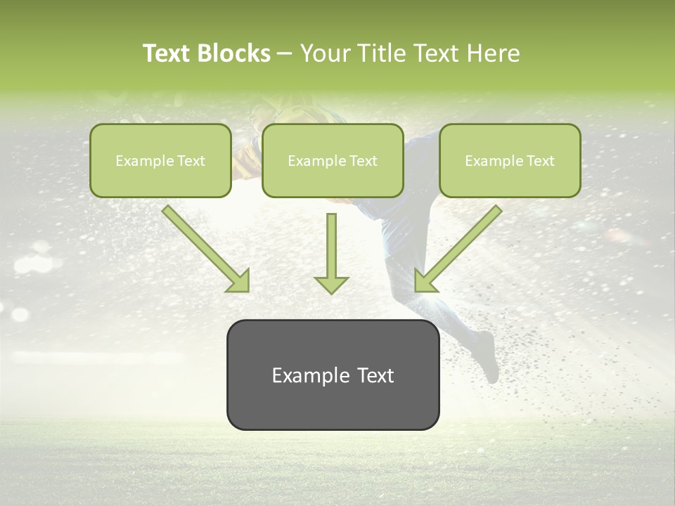 Team Person Play PowerPoint Template