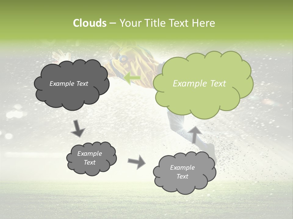 Team Person Play PowerPoint Template