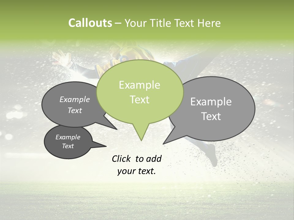 Team Person Play PowerPoint Template
