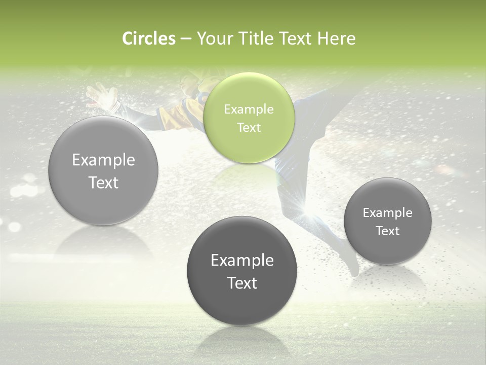 Team Person Play PowerPoint Template