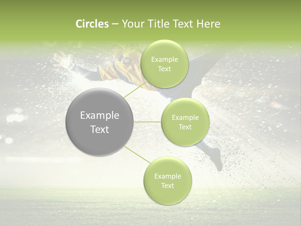 Team Person Play PowerPoint Template