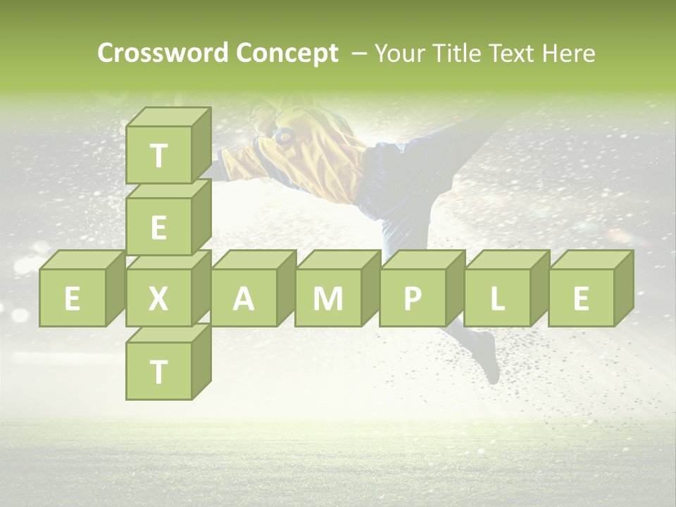 Team Person Play PowerPoint Template