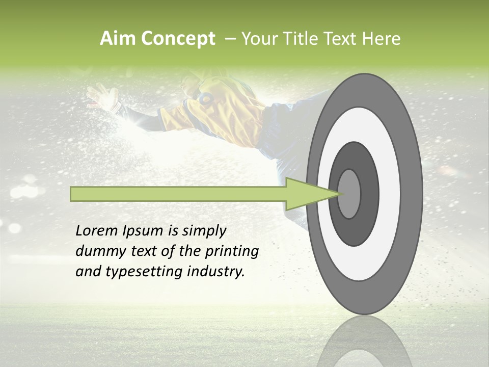 Team Person Play PowerPoint Template