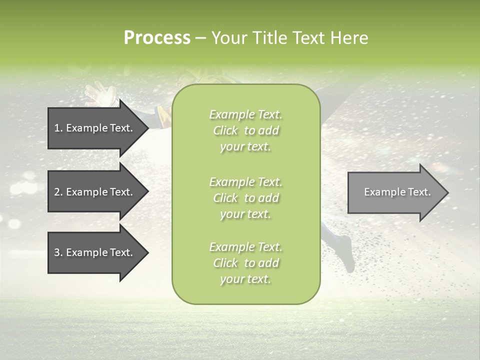 Team Person Play PowerPoint Template