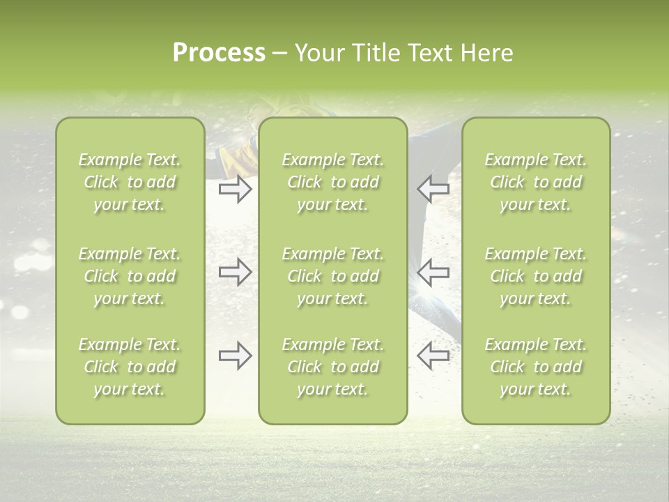 Team Person Play PowerPoint Template