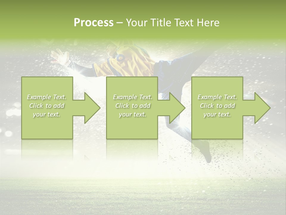 Team Person Play PowerPoint Template