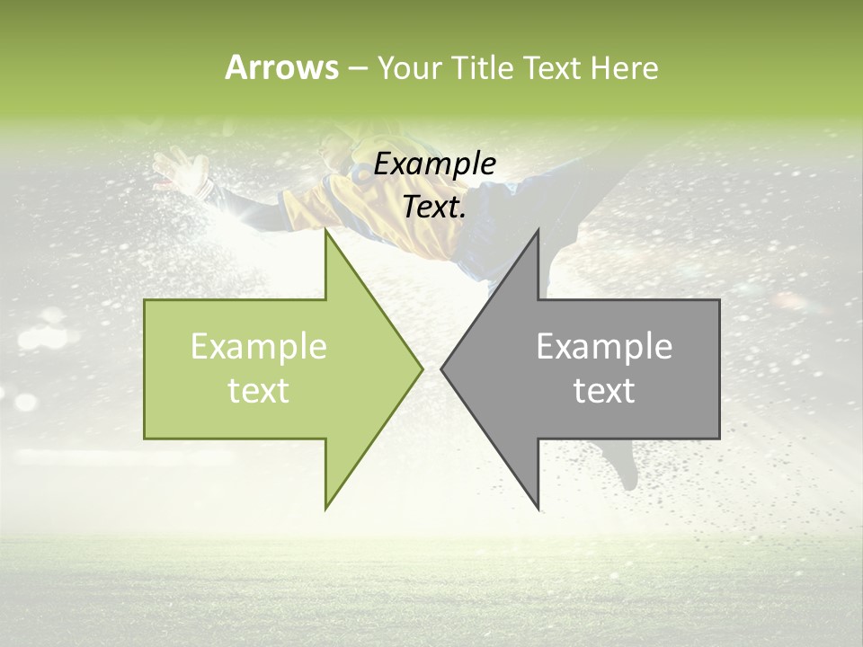 Team Person Play PowerPoint Template